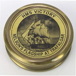 Nauticalia HMS Victory Compass, 7 x 7 x 3 centimeter