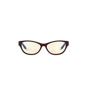 JWL-07501 Gunnar Optiks  juvel-datorglasögon – blockera blått ljus, anti-bländning, minimera digital ögonbelastning, rödbrun/bärnsten