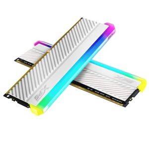 ADATA XPG GAMMIX D45G RGB DDR4 3600MHz 32GB (2x16GB) 288-Pin SDRAM PC4-28800 Minneskit Vit (AX4U360016G18I-DCWHD45G)