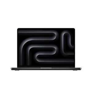 Apple 2023 MacBook Pro – bärbar dator med M3 Pro-chip med 11‑kärnig processor och 14‑kärnig grafik, 14,2-tums Liquid Retina XDR-skärm, 18 GB enhetligt minne, 512 GB SSD-lagring; rymdsvart