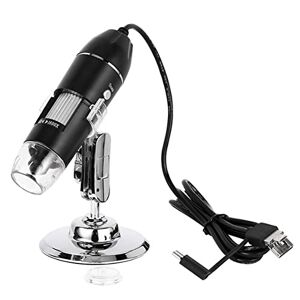 Asinfter 1600X Digital Mikroskopkamera 3-I-1 USB-Portabelt Elmikroskop för LöDning LED-FöRstoringsglas för Reparation Av Mobiltelefon