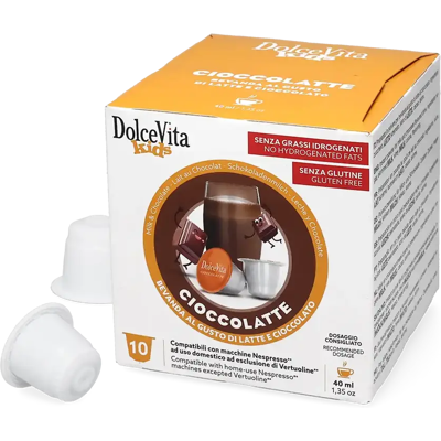 Nespresso Dolce Vita Ciocco Latte – Mjölkchoklad - 10 kapslar till Nespresso Dolce Vita Ciocco Latte – Mjölkchoklad - 10 kapslar till