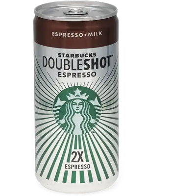 Starbucks Doubleshot Espresso - 200 ml iskaffe Starbucks Doubleshot Espresso - 200 ml iskaffe