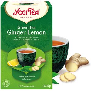 Yogi Tea Green Tea Ginger Lemon - 17 påsar te