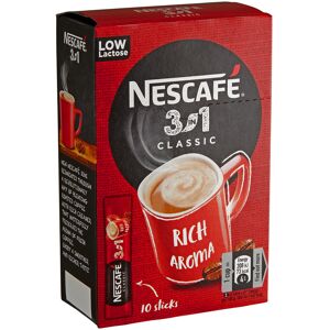 Nescafé Classic 3-in-1 - 10 påsar snabbkaffe