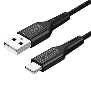 SHULIANCABLE USB-C to USB-C Cable, USB C Fast Charging Cable for MacBook, Macbook Pro, iPad mini6/Pro 2021, MacBook Air, ChromeBook Pixel, GalaxyS8/S8+ etc.(2M, Black C-C)