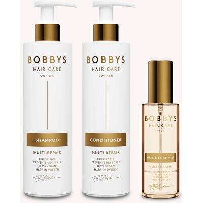 Bobbys Multi Repair Schampo & Balsam 250 Ml + Multi Repair Mist 100 Ml Bobbys Multi Repair Schampo & Balsam 250 Ml + Multi Repair Mist 100 Ml