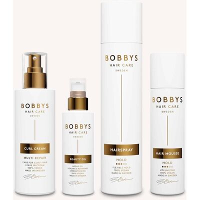 Bobbys Vård Och Styling Kit För Lockigt Hår Bobbys Vård Och Styling Kit För Lockigt Hår