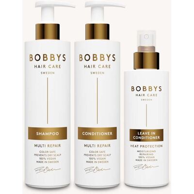 Bobbys Multi Repair Schampo & Balsam 250 Ml + Leave-In Balsam 200 Ml Bobbys Multi Repair Schampo & Balsam 250 Ml + Leave-In Balsam 200 Ml