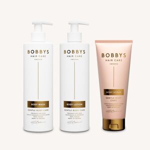 Bobbys Body Wash & Body Lotion + Body Scrub