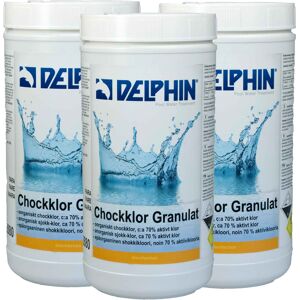 Kuben Delphin Chockklor Granulat 3kg