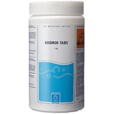Spacare Bromin Tabs 1 Kg, Klorfritt För Spabadet Spacare Bromin Tabs 1 Kg, Klorfritt För Spabadet