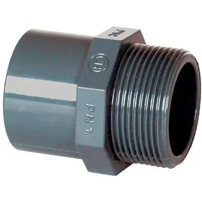 Kuben Pvc Koppling 50mm Övergångsnippel 40/50-1,5" Kuben Pvc Koppling 50mm Övergångsnippel 40/50-1,5"