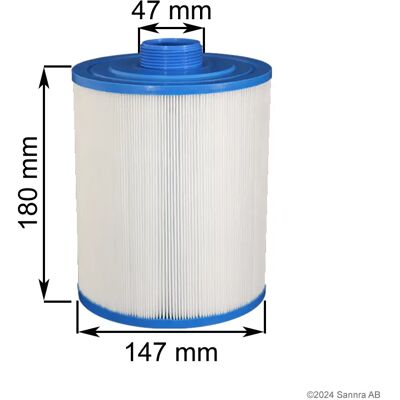 Kuben Spafilter För Wellis, Westerbergs M.Fl. Kuben Spafilter För Wellis, Westerbergs M.Fl.