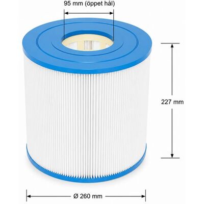 Darlly Hot Tub Filter Unicel 6CH-940, Pleatco PWW50_P3 SC714 - Spa Filter Darlly Hot Tub Filter Unicel 6CH-940, Pleatco PWW50_P3 SC714 - Spa Filter