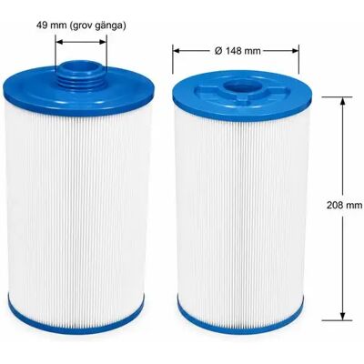 Kuben Spafilter Bottendel 2/2 Filter För Elite Spa, Fonteyn Spas Och Alps Spas M.Fl. Kuben Spafilter Bottendel 2/2 Filter För Elite Spa, Fonteyn Spas Och Alps Spas M.Fl.