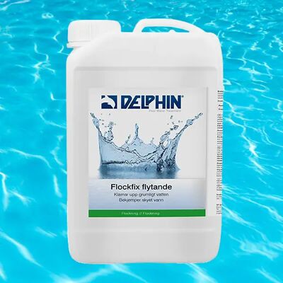 Kuben Flockmedel Pool, Delphin Flockfix 3 L Kuben Flockmedel Pool, Delphin Flockfix 3 L