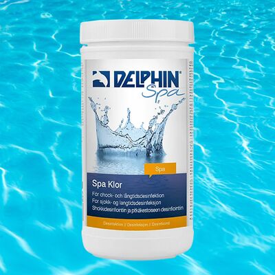 Spakemi Delphin Klor Granulat, 1kg, Bra Billigt Klor För Spabad Spakemi Delphin Klor Granulat, 1kg, Bra Billigt Klor För Spabad