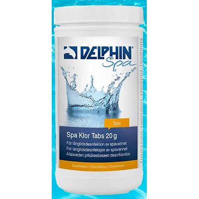 Delphin Spa Klor Tabs 20g, Bra Pris På En Bra Produkt! Delphin Spa Klor Tabs 20g, Bra Pris På En Bra Produkt!
