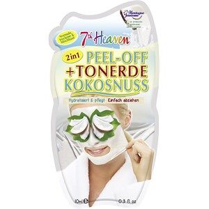 7th Heaven Ansiktsmasker Peel-off-masker Peel-Off + Clay Coconut 10 ml