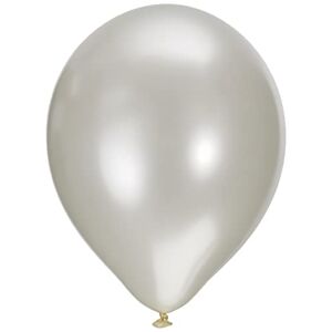 amscan INT995467 – latexballonger pärlvit, 25 stycken, 27,5 cm/11, ballong