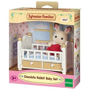 Sylvanian Families 5017 Set med bebis Chokladkanin (Spjälsäng)