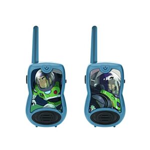 Lexibook Lightyear walkie-talkie, leksak för barn, bältesklämma, batteri, TW12LY