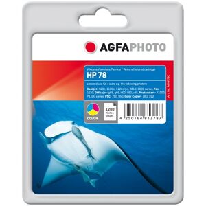Agfa Photo bläckpatron flerfärgad kompatibel med HP78 (C6578AE) lämplig för HP Deskjet 940 C, 916c, 920c, 930c/cm, 932c, 935c, 950c, 952c, 959c, 960c, 970cse/cxi