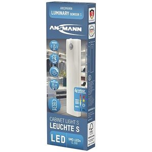 Ansmann LED infälld lampa S inklusive rörelsesensor uppladdningsbar