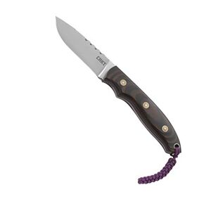 CRKT Columbia River Knife & Tool Hunt'N fiskkniv med fast blad, brun