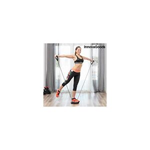 InnovaGoods ® Träningsvridskiva med träningsguide, tonar musklerna och förbränner kalorier, med 3 motståndsnivåer och träningsguide, perfekt för hemmet och gymmet.