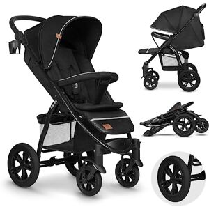 Lionelo Annet Tour Buggy Fällbar Vagn Upp Till 22 Kg Med Liggfunktion, Med Tillbehör, Eva-skumhjul, Myggnät, Fotskydd, Mugghållare