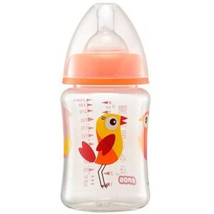 Kuli-Muli 16803 bred hals babyflaska fågel med handtag, 250 ml