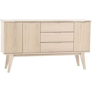 Sideboard Karl, vitpigmenterad ek