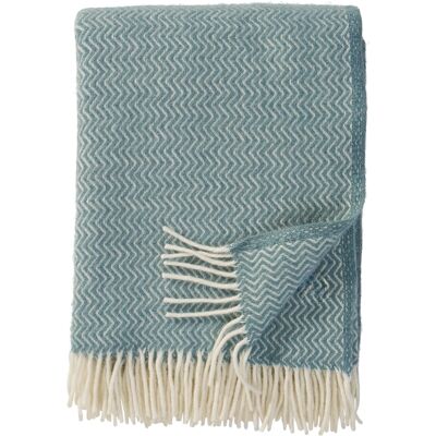 Klippan Ullpläd - 130x200 cm - 100% lammull - Sorbet Silky Blue Klippan Ullpläd - 130x200 cm - 100% lammull - Sorbet Silky Blue