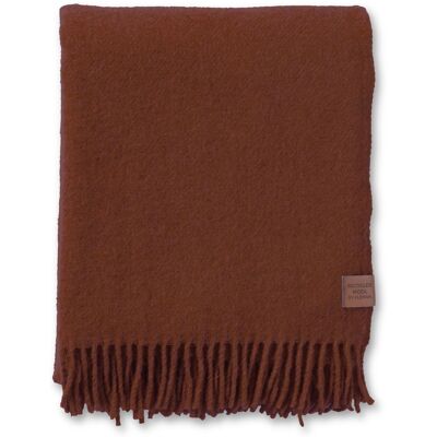 Klippan Ullpläd - 130x180 cm - Återvunnen ull/lammull - True Rust Klippan Ullpläd - 130x180 cm - Återvunnen ull/lammull - True Rust