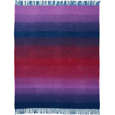 Klippan Ullpläd - 130x200 cm - 100% lammull - Aurora Purple Blue Klippan Ullpläd - 130x200 cm - 100% lammull - Aurora Purple Blue
