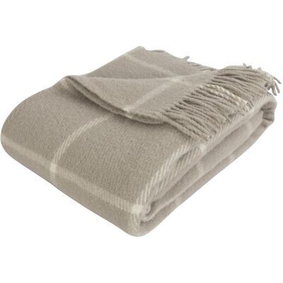 Arctic Ullpläd 130x200 cm - 100% Ren ny ull - Thor sand Arctic Ullpläd 130x200 cm - 100% Ren ny ull - Thor sand