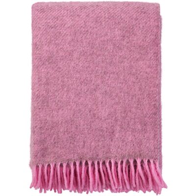 Klippan Ullpläd - 130x200 cm - Gotlandsull/lammull - Gotland Pink Klippan Ullpläd - 130x200 cm - Gotlandsull/lammull - Gotland Pink