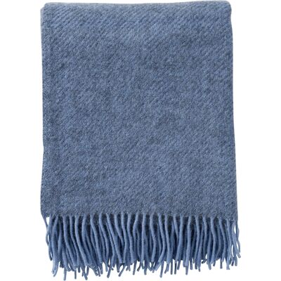 Klippan Ullpläd - 130x200 cm - Gotlandsull/lammull - Gotland Infinity blue Klippan Ullpläd - 130x200 cm - Gotlandsull/lammull - Gotland Infinity blue