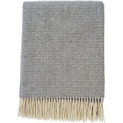 Klippan Ullpläd - 140x200 cm - Cashmere och merinoull - Lucas Granite Klippan Ullpläd - 140x200 cm - Cashmere och merinoull - Lucas Granite