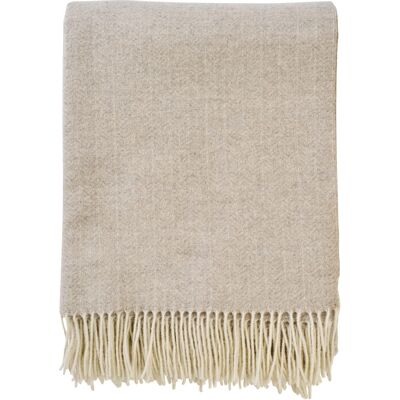 Klippan Ullpläd - 140x200 cm - Cashmere och merinoull - Lucas Taupe Klippan Ullpläd - 140x200 cm - Cashmere och merinoull - Lucas Taupe