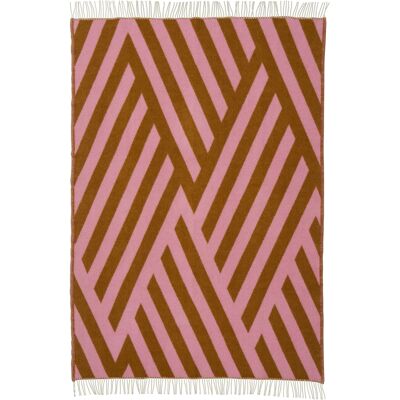 Klippan Ullpläd - 130x200 cm - 100% lammull - Tangent Pink Caramel Klippan Ullpläd - 130x200 cm - 100% lammull - Tangent Pink Caramel