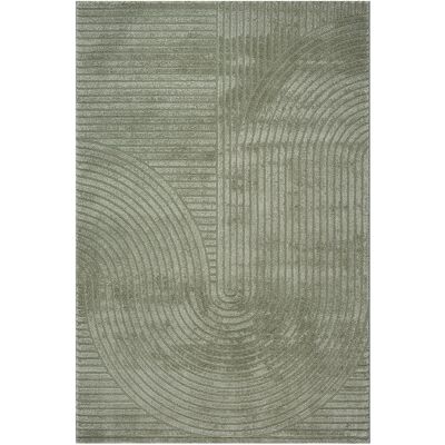 Nordstrand Home Matta - 160x230 cm - Vävd - Grön med mönster - Elio - Nordstrand Home Matta - 160x230 cm - Vävd - Grön med mönster - Elio -
