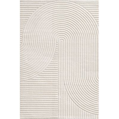 Nordstrand Home Matta - 140x200 cm - Vävd - Krämfärgad med mönster - Elio - Nordstrand Home Matta - 140x200 cm - Vävd - Krämfärgad med mönster - Elio -