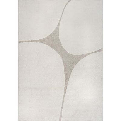 Nordstrand Home Matta - 140x200 cm - Vävd - Cremefärgad med mönster - Eclipse - Nordstrand Home Matta - 140x200 cm - Vävd - Cremefärgad med mönster - Eclipse -