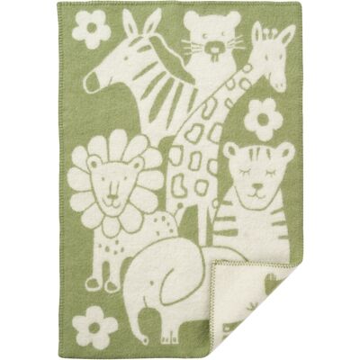 Klippan Barnpläd i ull - 65x90 cm - 100% ekologisk lammull - Picnic Green Kids Klippan Barnpläd i ull - 65x90 cm - 100% ekologisk lammull - Picnic Green Kids
