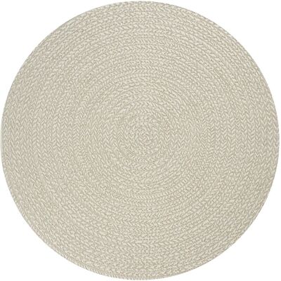 Nordstrand Home Rund matta - Ø 120 cm - Vävd - Utomhus - Kenzy - Nordstrand Home Rund matta - Ø 120 cm - Vävd - Utomhus - Kenzy -
