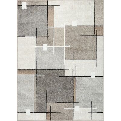 Nordstrand Home Matta - 140x200 cm - Beige med mönster - Thales - Nordstrand Home Matta - 140x200 cm - Beige med mönster - Thales -