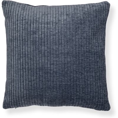 Borg Living Prydnadskudde 45x45 cm - Stövad blå soffkudde med sammetslook - Mjuk kudde till soffan - Borg Living Prydnadskudde 45x45 cm - Stövad blå soffkudde med sammetslook - Mjuk kudde till soffan -